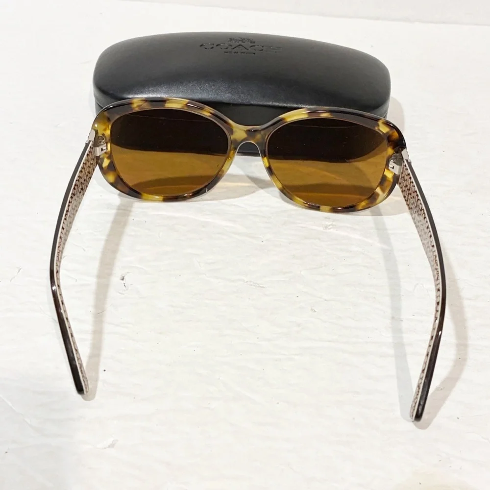 Coach HC 8040BL030 Keri 5047/13 Brown Tort‎ Sunglasses Prescription